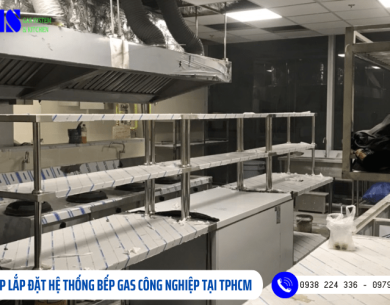 Cung cấp & lắp đặt hệ thống bếp gas công nghiệp cho nhà hàng, quán ăn TPHCM